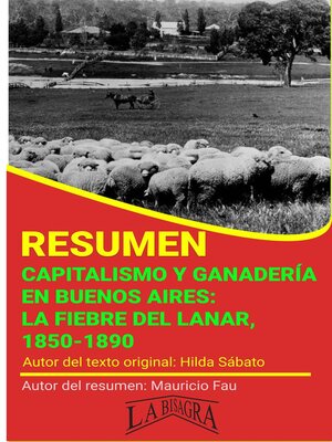 cover image of Resumen de Capitalismo y Ganadería en Buenos Aires